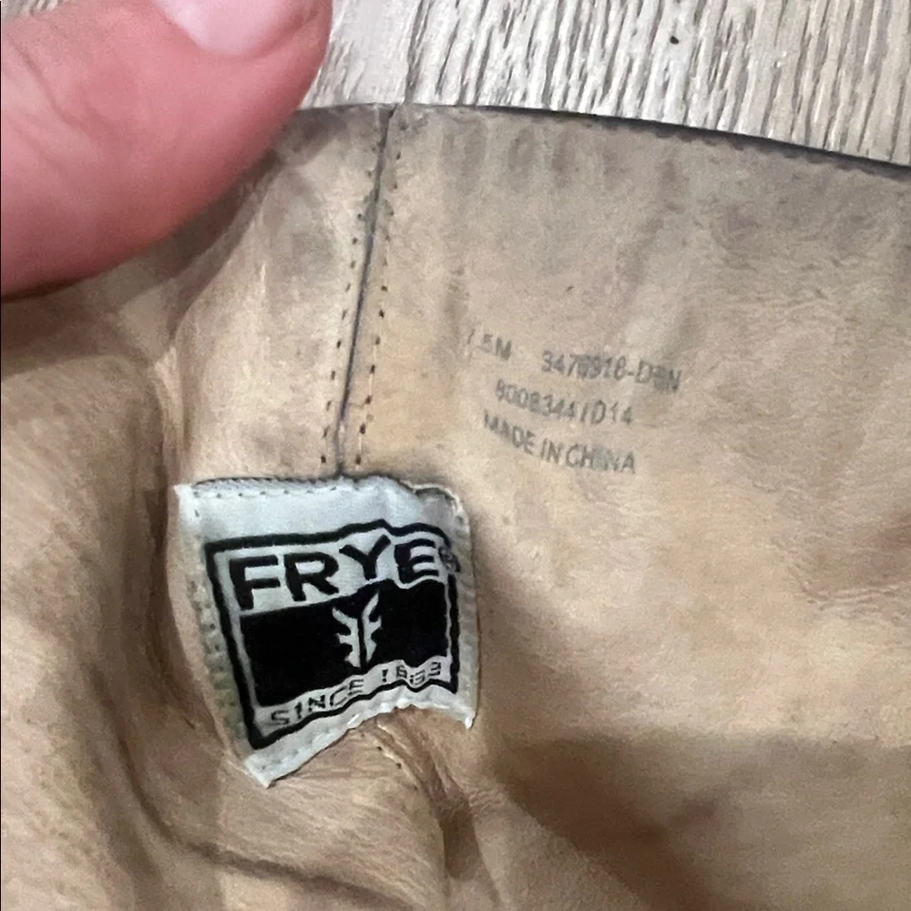 Frye Women's Brown Heeled Boots - Picture 5 of 5